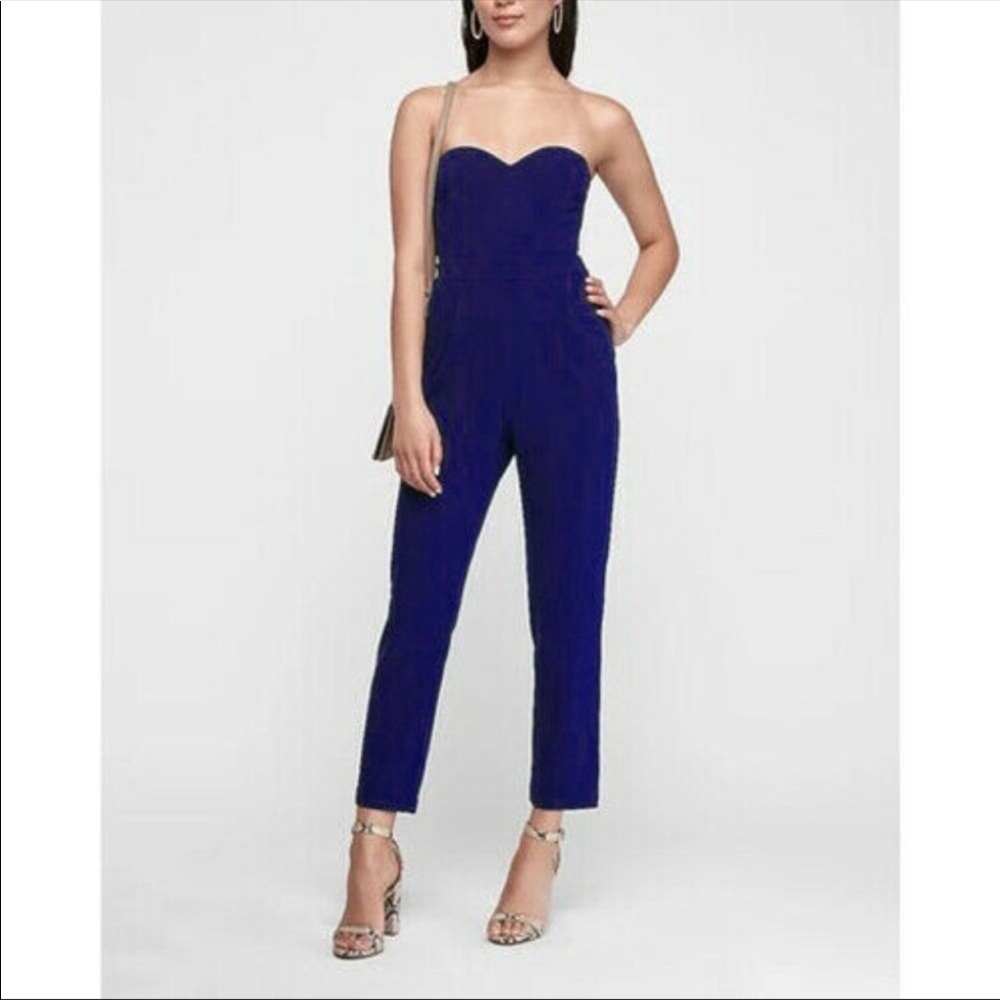 Express Strapless Jumpsuit - true to size and in great condition - NO TAG